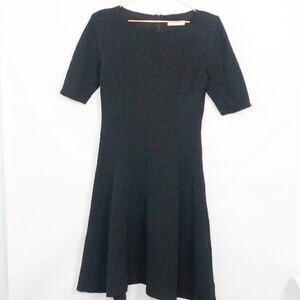 London Times Damask  Fit&Flair Dress Like New M RM-A